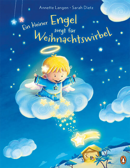 Cover zum Bilderbuch Ein kleiner Engel sorgt für Weihnachtswirbel