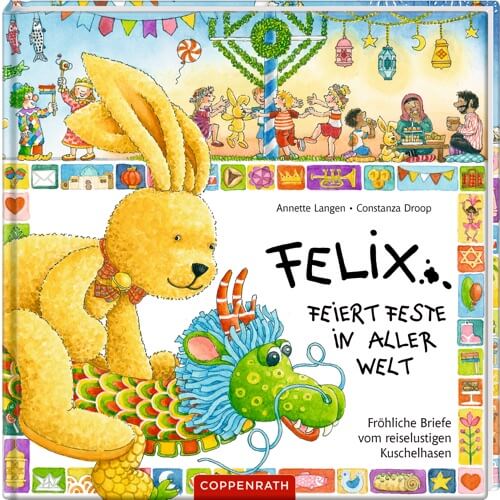 Cover zum Bilderbuch Felix feiert Feste in aller Welt